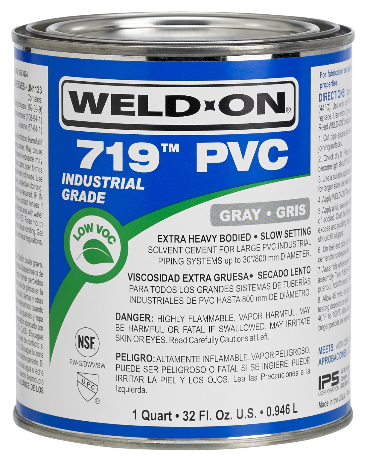 Weld-On&reg; 719&trade; PVC