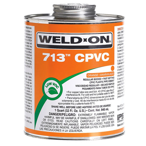 Weld-On&reg; 713&trade; CPVC