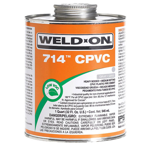 Weld-On&reg; 714&trade; CPVC