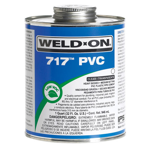 Weld-On&reg; 717&trade; PVC
