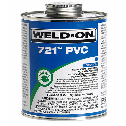Weld-On&reg; 721&trade; PVC