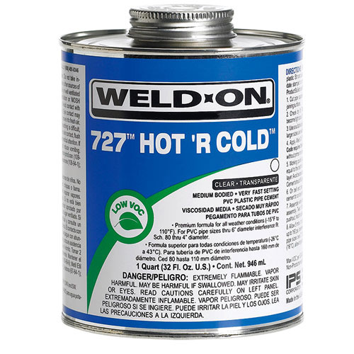 Weld-On&reg; 727&trade; Hot ‘R Cold&trade;