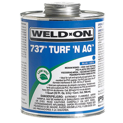 Weld-On&reg; 737&trade; Turf ‘N Ag&trade;