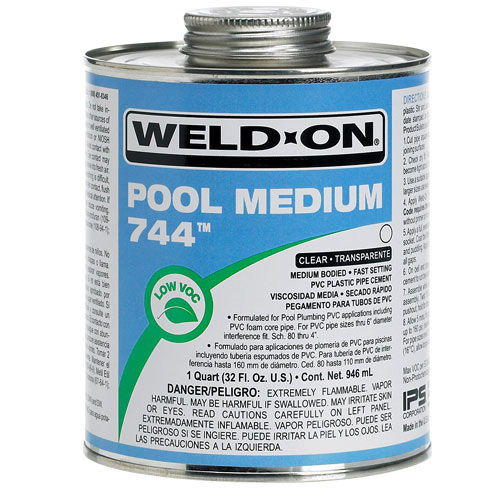 Weld-On&reg; 744&trade; Pool Medium