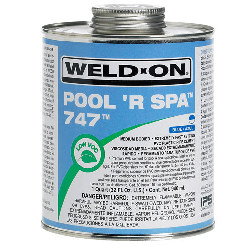 Weld-On&reg; 747&trade; Pool ‘R Spa&trade;